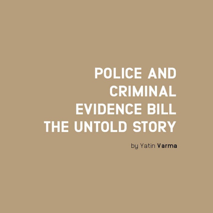 Police and Criminal Evidence Bill Police and Criminal Evidence Bill: The Untold Story